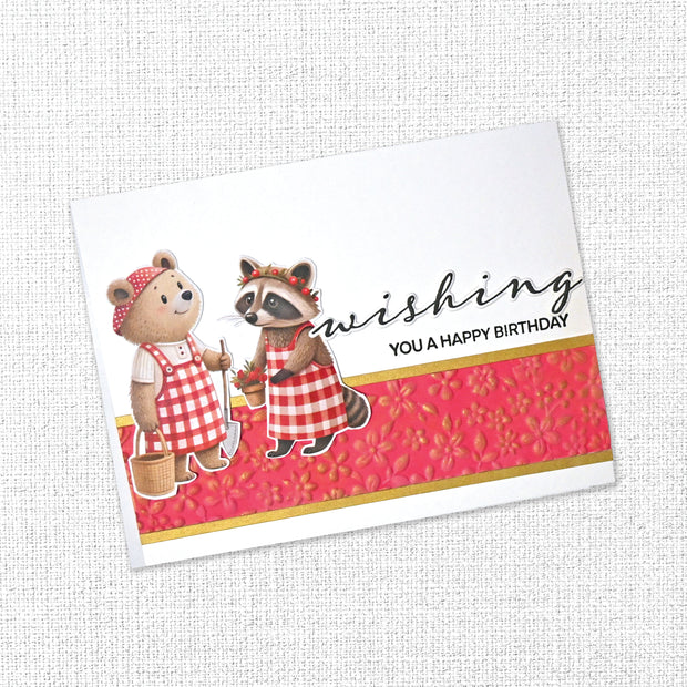 Wishing & Sending Sentiments Metal Cutting Die 34398