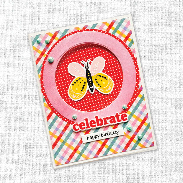 Stacked Sentiments No. 1 Metal Cutting Die Set 34383