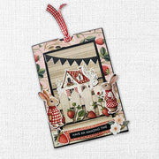 Strawberry Friends Embossed Die Cuts 34905