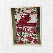 Christmas Holly Embossed Die Cuts 35163