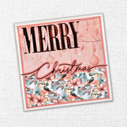 Merry Christmas Layered Metal Cutting Die 32445