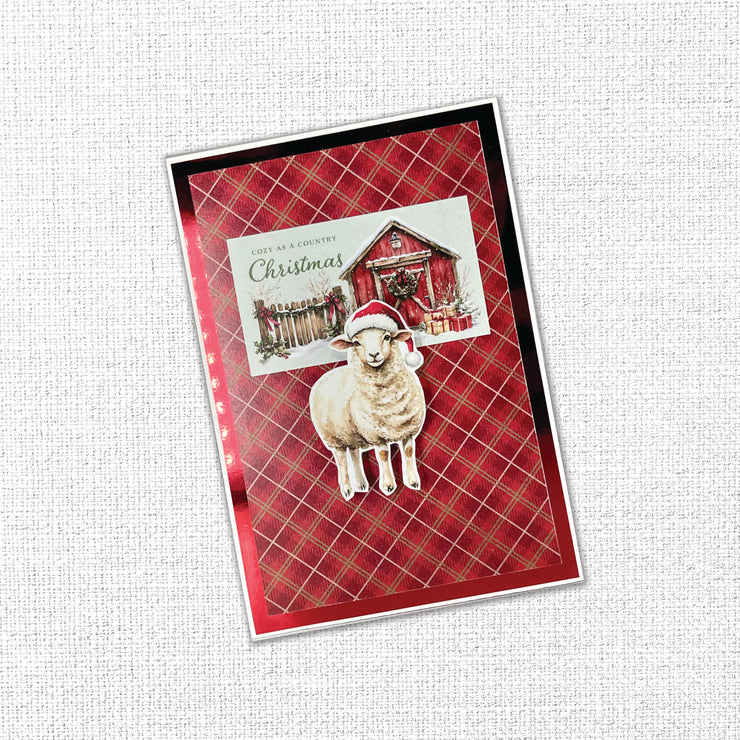 Christmas Tree Farm Embossed Die Cuts 35298