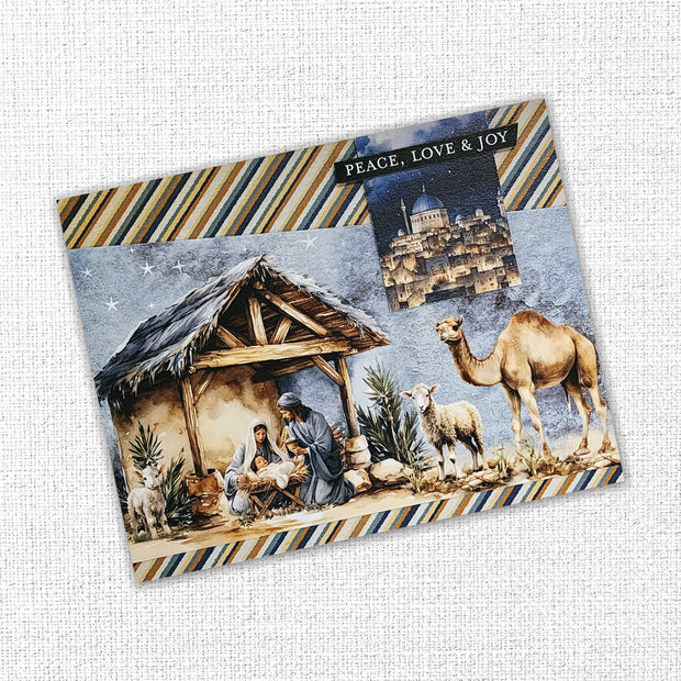 Joy to the World Papercuts Cardmaking Kit 35530