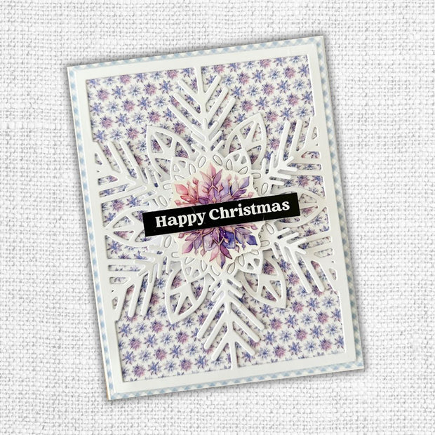 Christmas Snowflake Coverplate Metal Cutting Die 32427 - Paper Rose Studio