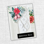 Hanging Christmas Ornaments Border Metal Cutting Die 32448 - Paper Rose Studio