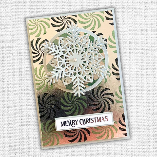 White Christmas Foil 6x6 Paper Collection 32652