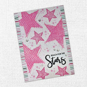 Scribble Stars Clear Stamp Set 17586