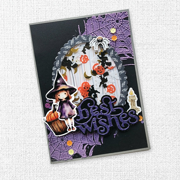 Scalloped Oval Frames Metal Cutting Die 16745