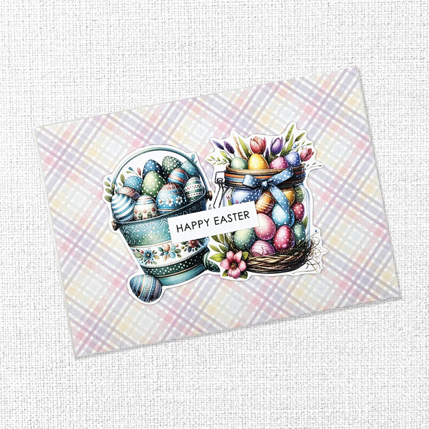 Easter Time Embossed Die Cuts 31803