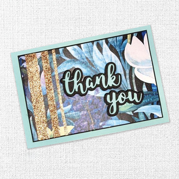 Thank you Layered Metal Cutting Die 17466