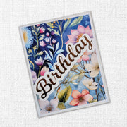 Happy Birthday To You Layered Metal Cutting Die 17631