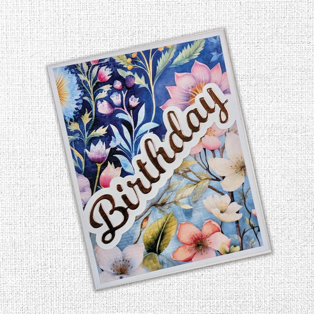 Happy Birthday To You Layered Metal Cutting Die 17631