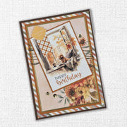 Autumn Florals Tags & Tickets Embossed Die Cuts 35472