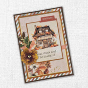 Autumn Florals Tags & Tickets Embossed Die Cuts 35472