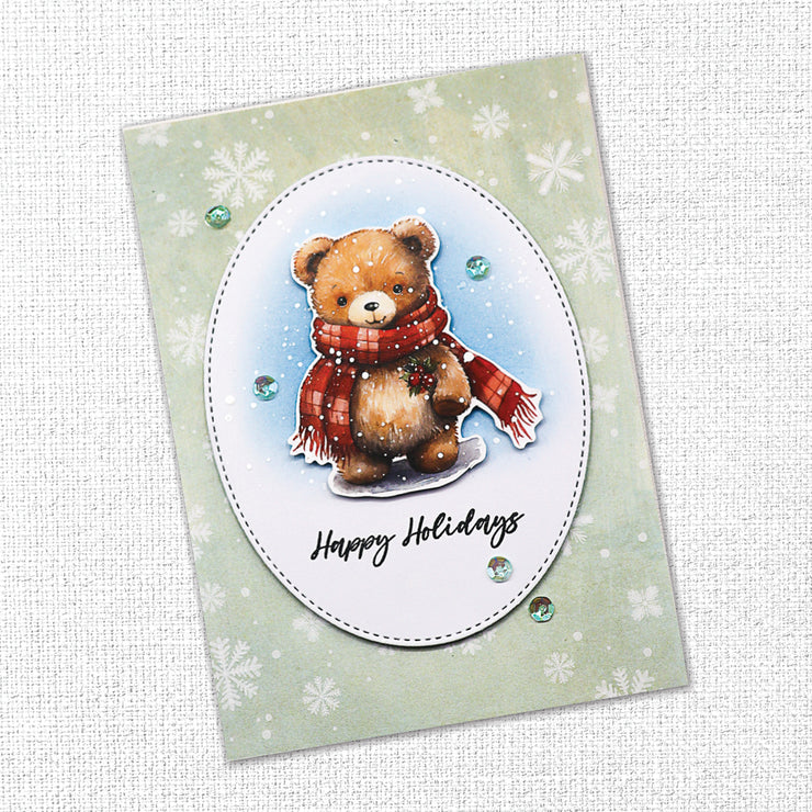 Stitched Ovals Metal Cutting Die 16551