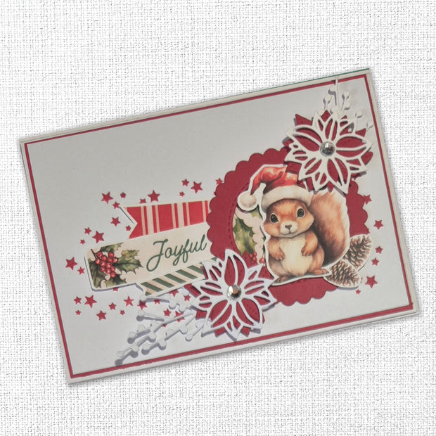 Poinsettia Flowers Metal Die Set 18351