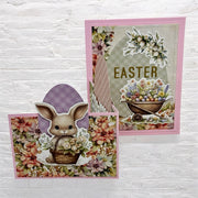 Easter Village Embossed Die Cuts 34065