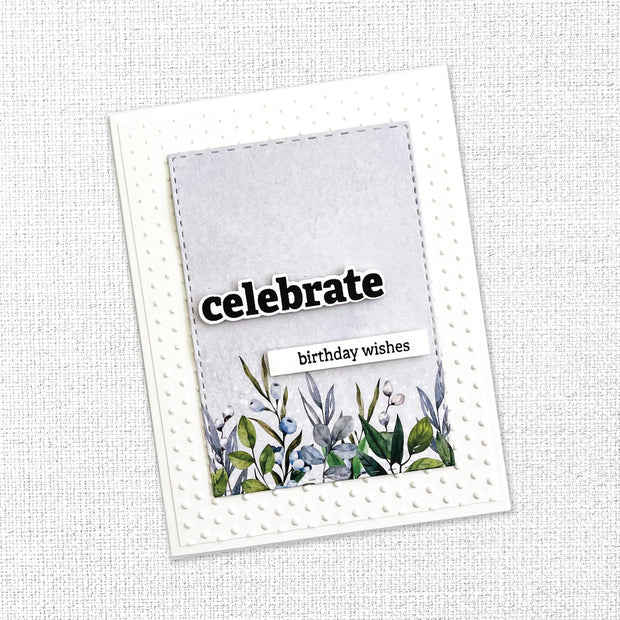 Stacked Sentiments No. 1 Metal Cutting Die Set 34383
