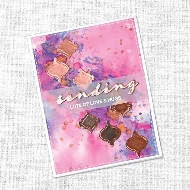 Wishing & Sending Sentiments Metal Cutting Die 34398
