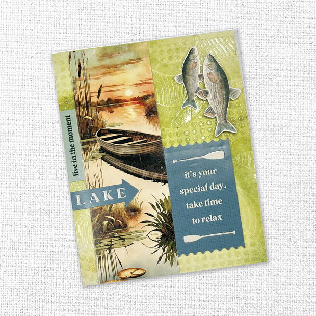 Lakeside Memories Embossed Die Cuts 34740