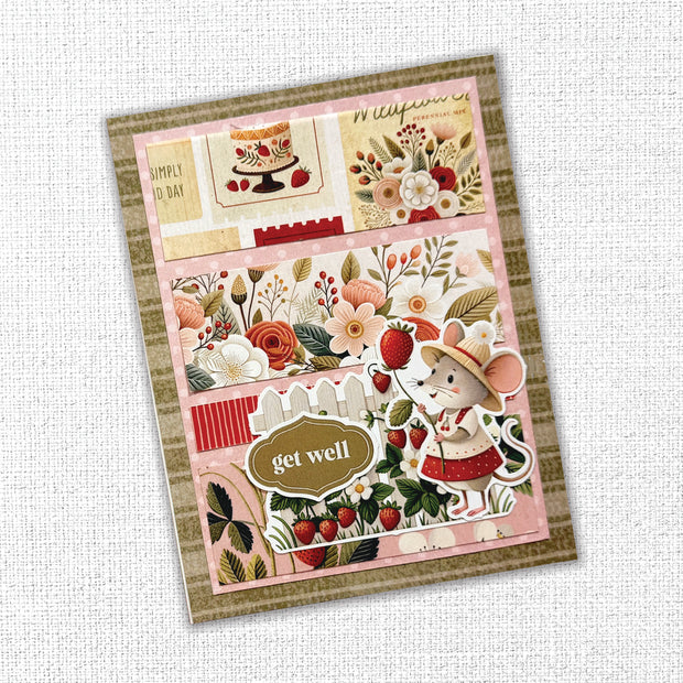 Strawberry Friends 6x8" Quick Cards Collection 34914