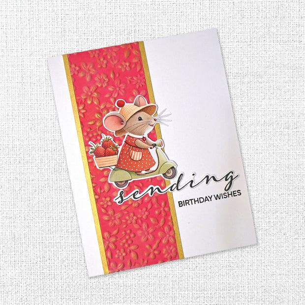 Wishing & Sending Sentiments Metal Cutting Die 34398