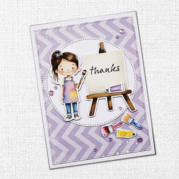 Little Artists Embossed Die Cuts 35002 - Paper Rose Studio