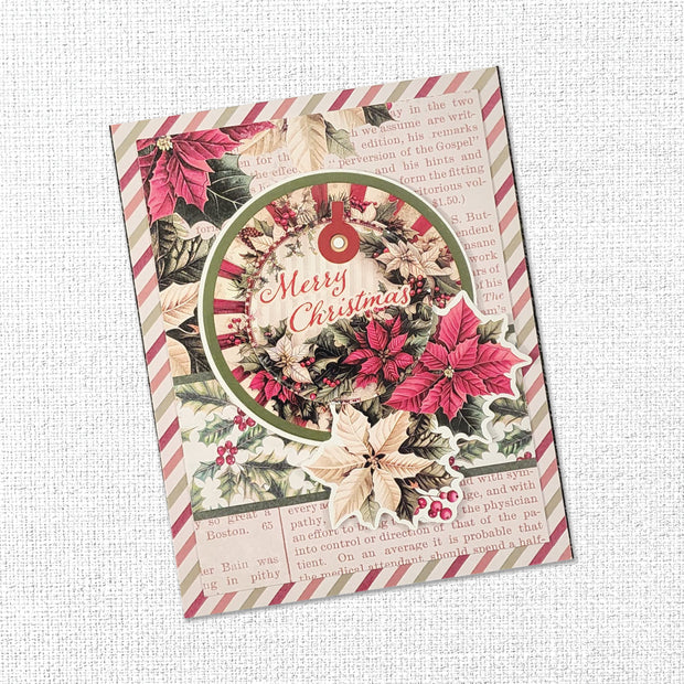 Christmas Holly 6x8" Quick Cards Collection 35172