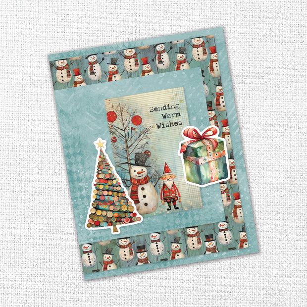 Merry and Bright 6x8" Quick Card Die Cuts 35704