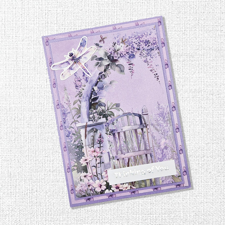 Lavender & Fairies Embossed Die Cuts 33525 - Paper Rose Studio