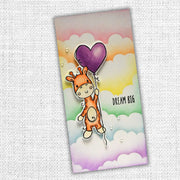 Animal Valentines - Giraffe Clear Stamp 31797