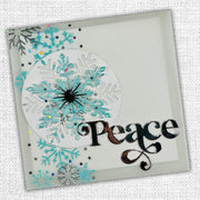 Snowflakes 6x6" Stencil 18198 - Paper Rose Studio