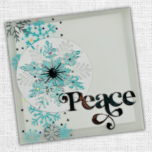 Snowflakes 6x6" Stencil 18198