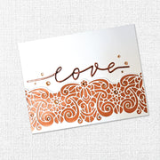 Wedding Joy Rose Gold Foil 6x6 Paper Collection 34581