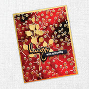Hugs Fine Script Layered Metal Cutting Die 19703