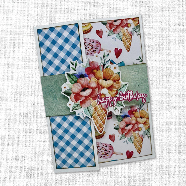 Coffee in Paris Embossed Die Cuts 32298