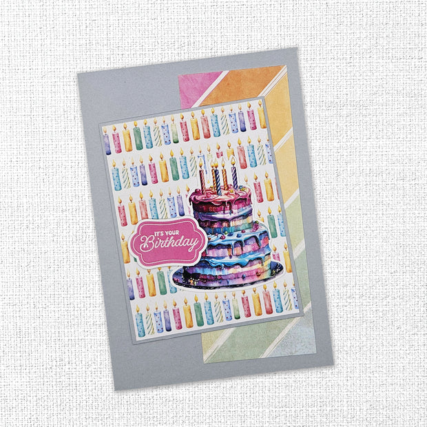 Birthday Fun Embossed Die Cuts 33306