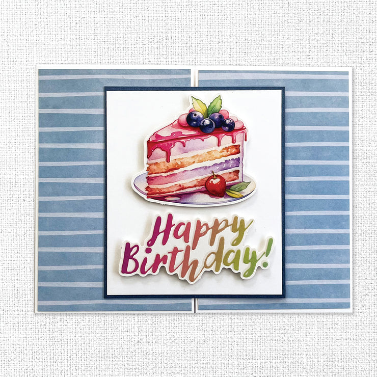 Birthday Fun Embossed Die Cuts 33306