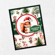 Woodland Christmas 6x8" Die Cuts & Sentiments 33375 - Paper Rose Studio