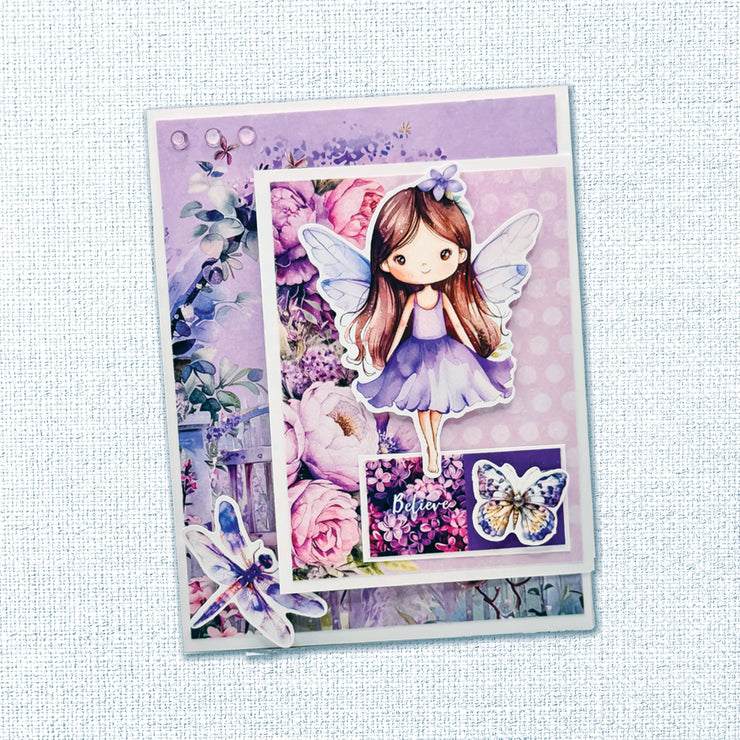 Lavender & Fairies Basics 6x6 Paper Collection 33522