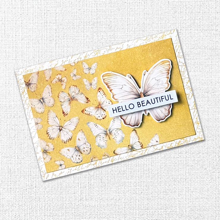 Bees & Butterflies Embossed Die Cuts 33585