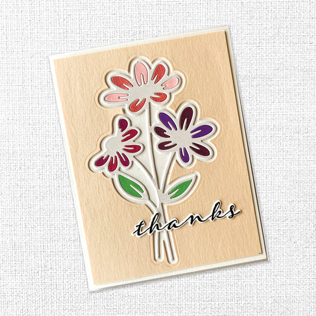 Daisy Bouquet Metal Cutting Die 33912