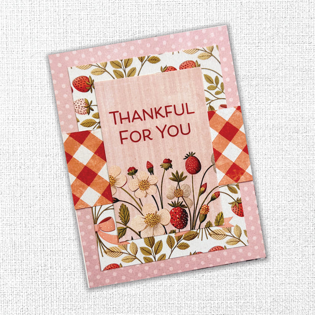 Strawberry Friends 6x8" Quick Cards Collection 34914