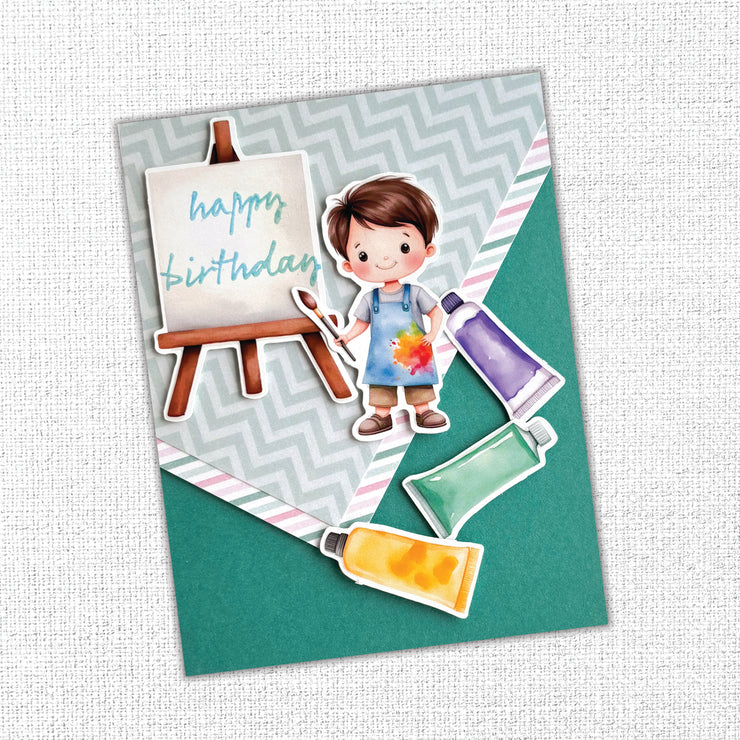 Little Artists Embossed Die Cuts 35002