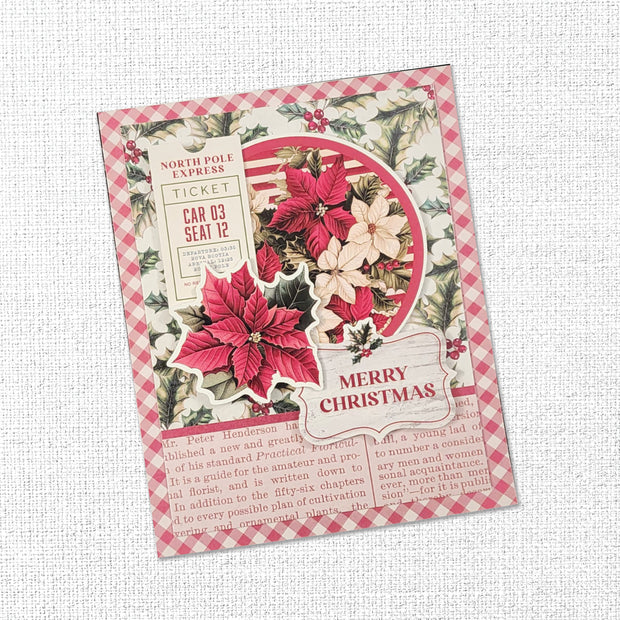 Christmas Holly 6x8" Quick Cards Collection 35172