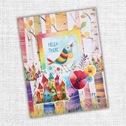 Rainbow Village Papercuts Cardmaking Kit 35358