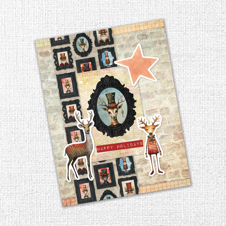 Merry and Bright 6x8" Quick Card Die Cuts 35704