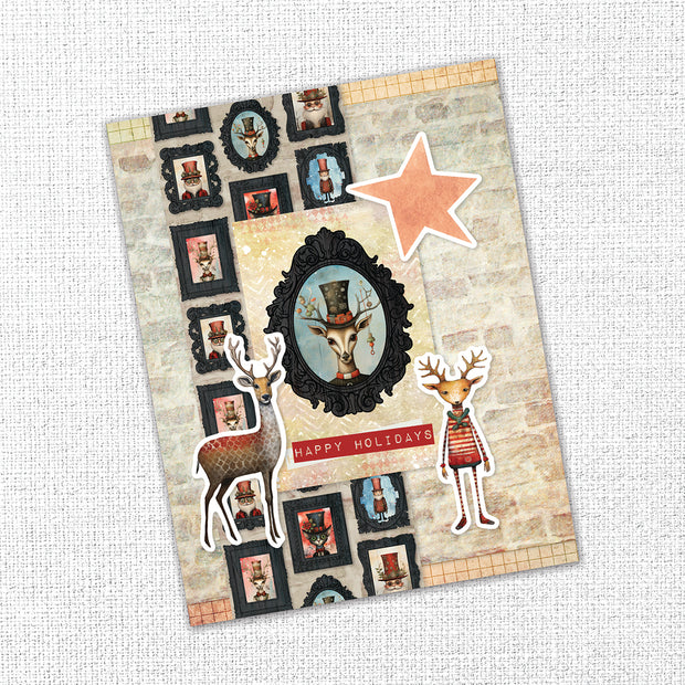 Merry and Bright 6x8" Cut Aparts 35668