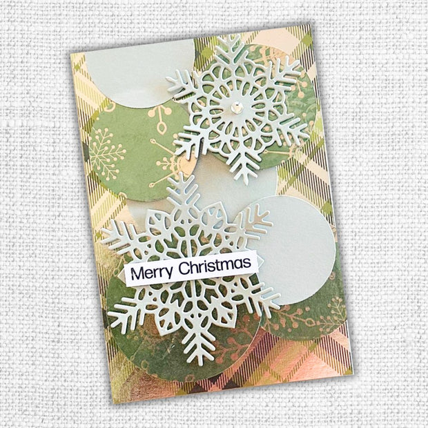 White Christmas Foil 6x6 Paper Collection 32652