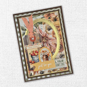 Autumn Florals Tags & Tickets Embossed Die Cuts 35472